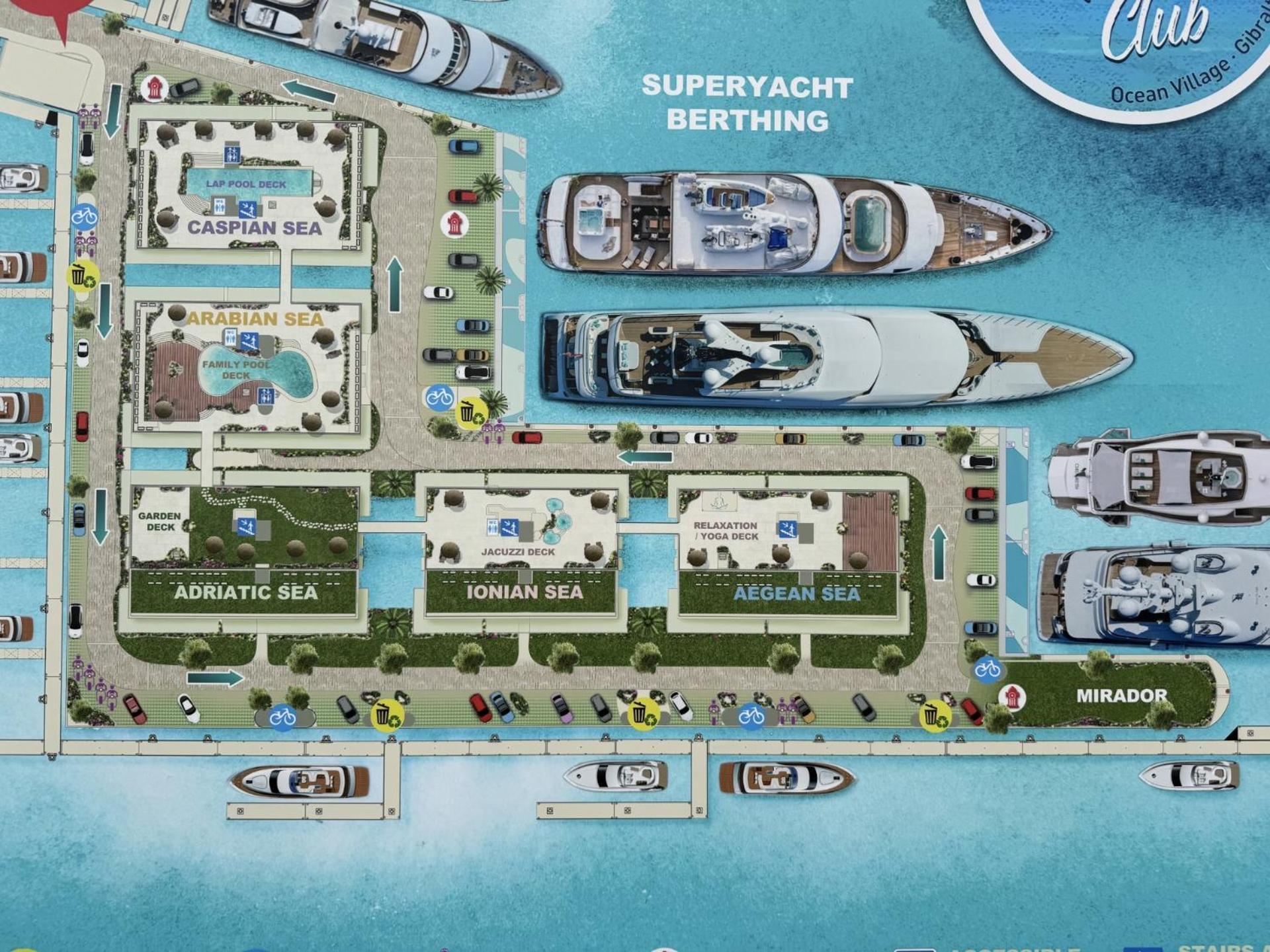 Marina Club Luxury Private Studio With Pool And Incredible Views Gibraltar Exterior photo